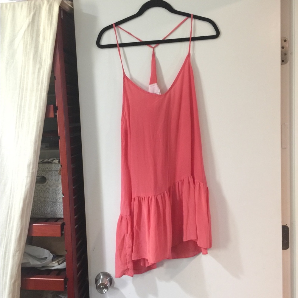 Silk acacia dress